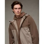 AE 24/7 Cozy Zip-Up Hoodie - Sandalwood