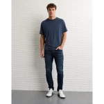 AE 24/7 Move Free Athletic Skinny Jean - Deep Sea Blue
