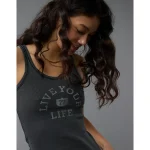 AE Pride Boyfriend Tank Top - Black