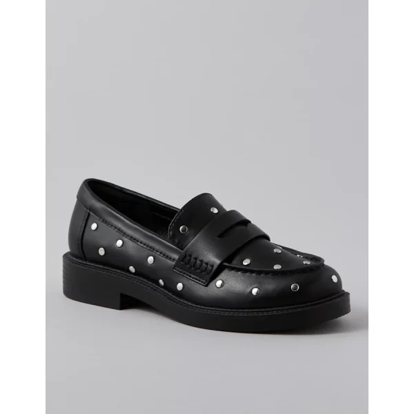 AE Studded Loafer - Black