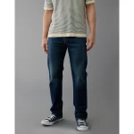 AE AirFlex+ Relaxed Straight Jean - Simply Dark