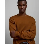 AE77 Premium Merino Wool Sweater - Orange