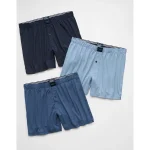 AEO Men's Slim Knit Ultra Soft Boxer Short 3-Pack - Multi