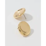 Aerie Disc Earrings - Gold