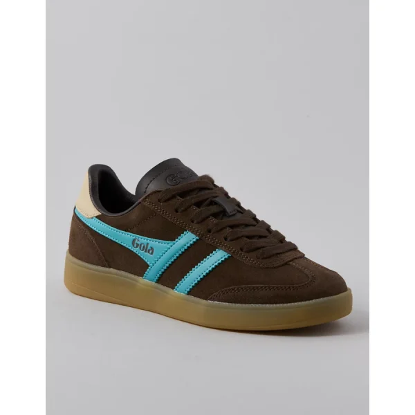 Gola Viper Leather Sneaker - Chocolate