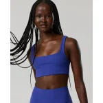OFFLINE By Aerie Real Me XTRA Rib Switch Up V-Neck Sports Bra - Deep Cobalt