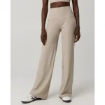 OFFLINE By Aerie Real Me XTRA Ribbed High Waisted Trouser - Stone Harbor