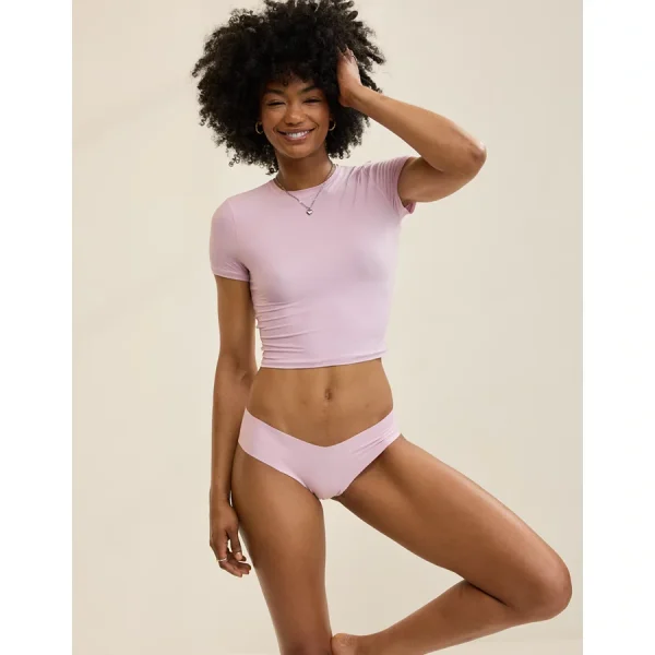 SMOOTHEZ Short Sleeve Crew T-Shirt - Orchid