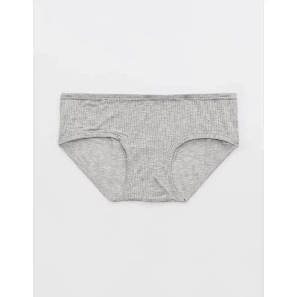Superchill Modal Rib Boybrief Underwear - Medium Heather Gray
