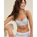 Superchill Wireless Balconette Bralette - Medium Heather Gray