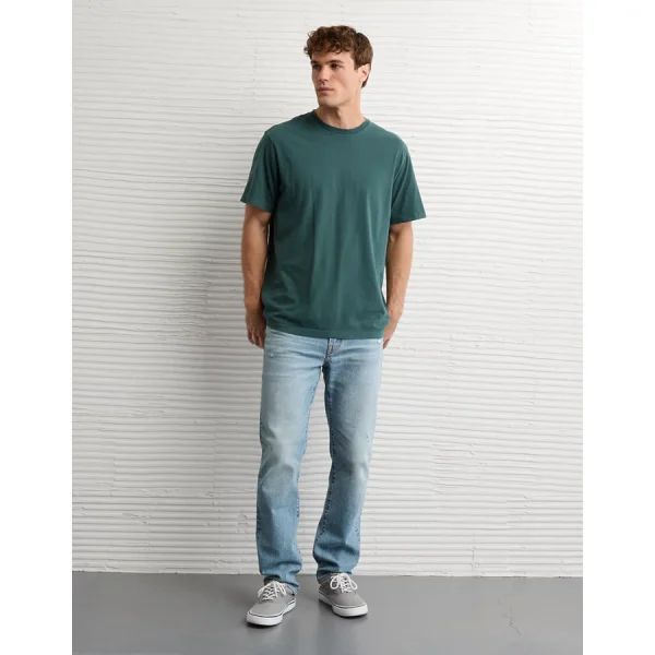 AE EasyFlex +TENCEL™ Fibers Athletic Straight Jean - Medium Vintage