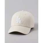'47 Los Angeles Dodgers Baseball Hat - Bone Khaki