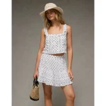 AE x The Summer I Turned Pretty Mini Skirt - Ivory