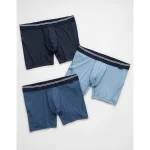 AEO Men's 4.5" Ultra Soft Boxer Brief 3-Pack - Multi