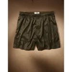 AEO Men's Satin Pocket Boxer Short - Olive
