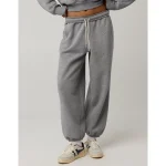 OFFLINE By Aerie Cloud Fleece Baggy Jogger - Dark Heather Gray