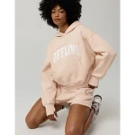OFFLINE By Aerie Cloud Fleece Classic Length Hoodie - Sandbar