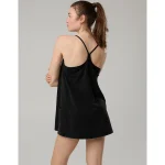 OFFLINE By Aerie OG Cotton Racerback Mini Dress - True Black
