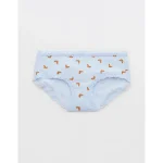 Superchill Cotton Lace Boybrief Underwear - Eyelet Blue