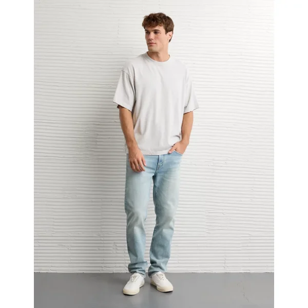 AE EasyFlex +TENCEL™ Fibers Athletic Straight Jean - Skylight