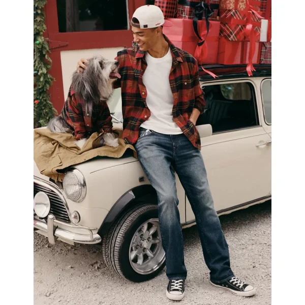 AE EasyFlex +TENCEL™ Fibers Original Bootcut Jean - Dark Vintage