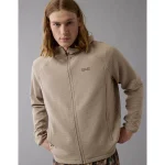AE 24/7 Training Zip-Up Hoodie - Taupe