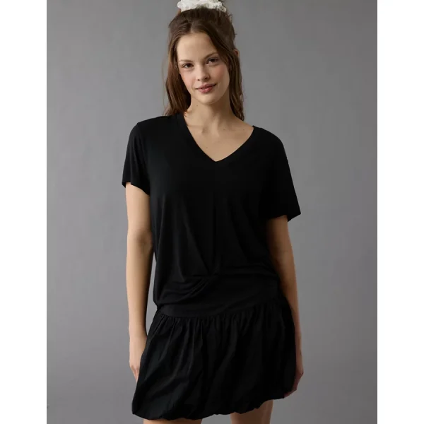 AE Soft & Sexy V-Neck T-Shirt - Black