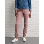 AE Stretch High-Waisted Jegging Jogger - Mauve