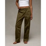 AE Stretch Low-Rise Baggy Utility Pant - Bunker Olive