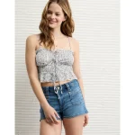 AE Tiered Ruched Tank Top - Multi