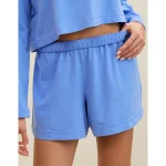 Aerie Dream Jersey Boxer - Dream Blue