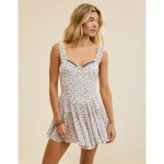 Aerie Floral Romper - Sandbar