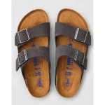 Birkenstock Women's Arizona Soft Footbed Sandal - Gray