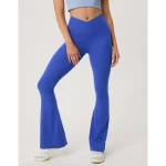 OFFLINE By Aerie Real Me High Waisted Crossover Flare Legging - Yearbook