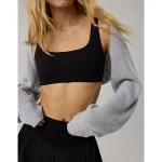 OFFLINE By Aerie Real Me XTRA Classic Sports Bra - True Black