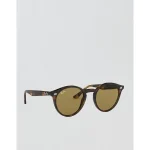 Ray-Ban Round Sunglasses - Dark Brown