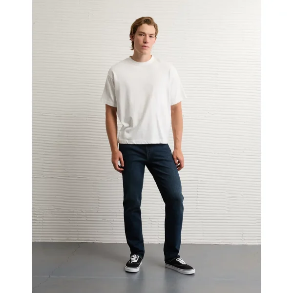 AE EasyFlex +TENCEL™ Fibers Athletic Straight Jean - Dark Vintage