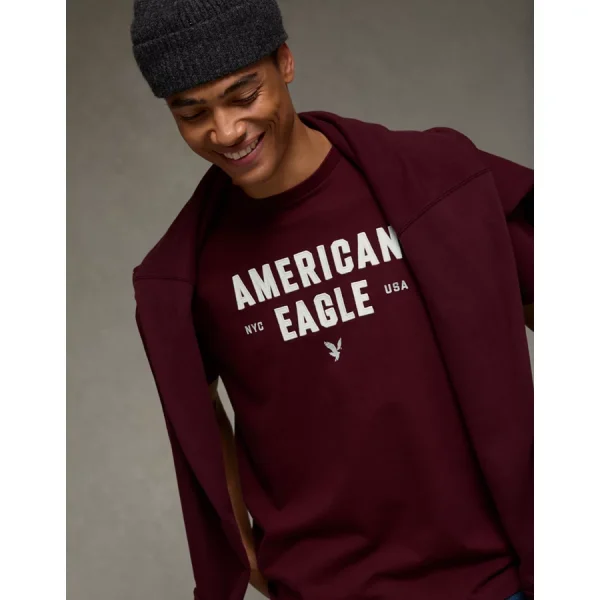 AE Graphic T-Shirt - Wineberry