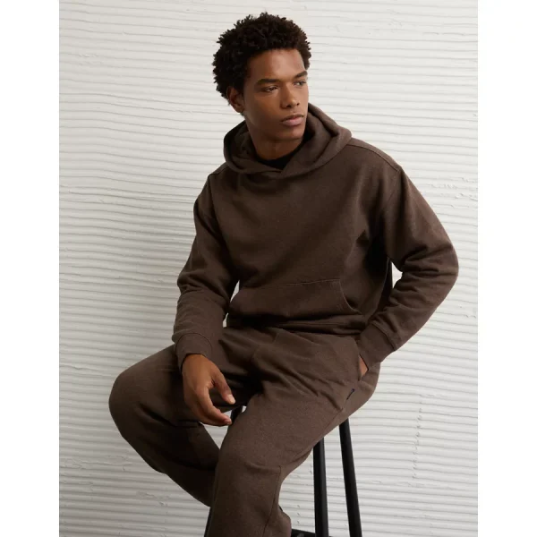 AE Laidback Luxe Heavyweight Hoodie - Chocolate