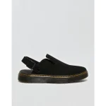 Dr. Martens Carlson Suede Slingback Mule - Black