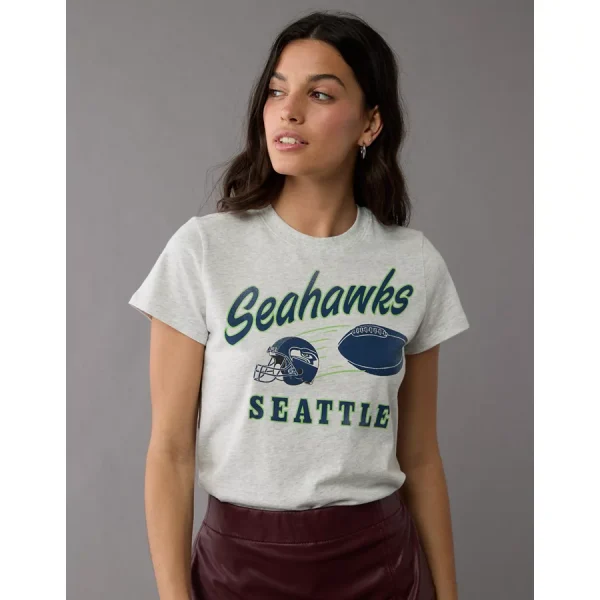 NFL Seattle Seahawks Graphic T-Shirt - Heather Gray