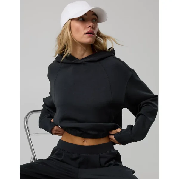 OFFLINE By Aerie ChillUp Hoodie - True Black