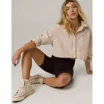 OFFLINE By Aerie Real Me XTRA 7" Bike Short - Deep Earth