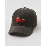 Polychrome Corduroy Baseball Hat - Olive Fun