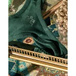 Superchill Cotton Rib Thong Underwear - Rugged Green