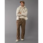 AE Flannel PJ Pant - Brown