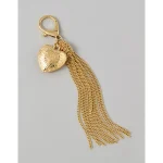 AEO Tassel Bag Charm - Gold