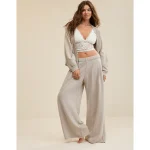 Aerie Street Trouser - Stone Harbor