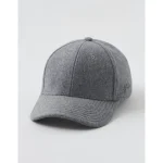 OFFLINE By Aerie Felt Baseball Hat - Medium Heather Gray