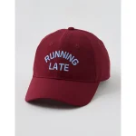 OFFLINE By Aerie Nylon Baseball Hat - Deep Cherry